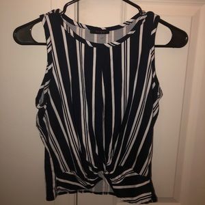 Striped tank top